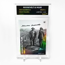 TEDDY ROOSEVELT & JOHN MUIR Yosemite Signatures Card #RAYS-L Limited to Only /49