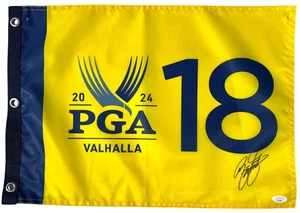 RICKIE FOWLER SIGNED 2024 PGA CHAMPIONSHIP GOLF FLAG VALHALLA US OPEN JSA COA - Picture 1 of 3