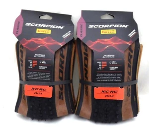Pirelli Scorpion XC RC 29" x 2.4" MTB Tire Tubeless Ready, Tanwall, PAIR - Picture 1 of 1
