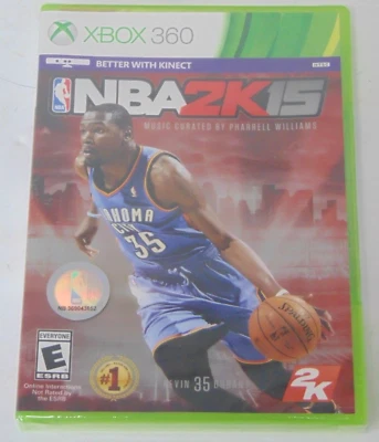 NBA 2K15 (Microsoft Xbox 360, 2014) Video Game BRAND NEW factory sealed - Image 1 of 2