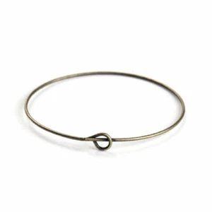 50 piezas. Anillos antiguos de aro con dijes/aros de vino de bronce sin doblar - 37 mm (1,45 pulgadas) - Imagen 1 de 3