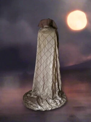 Dracula Cape W/Train, Stiffened High Collar, Any Color - Image 1 of 3