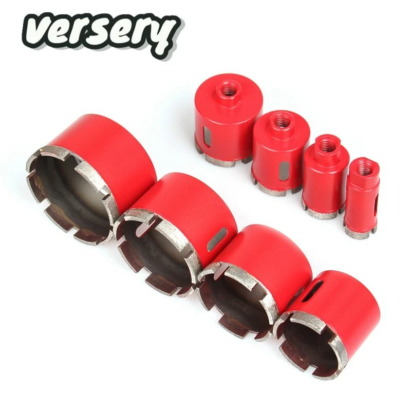 VERSERY Fliesenbohrer M14 Diamantbohrkrone 6 -150 mm Bohrkrone für Winkelschleifer