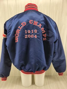Vintage Starter Jacket MLB Boston Red Sox Diamond Collection Size X-Large - Picture 1 of 16