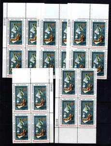 Briefmarken USA - Scott # 1386 - fünf Platten 4er Blöcke (G832) - Bild 1 von 1