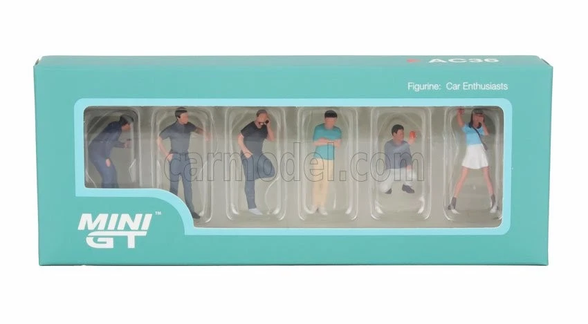 1/64 MINI-GT - ACCESSORIES - SET 6X PUBLIC FIGURES MGTAC36 - Immagine 1 di 1