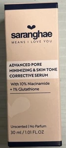 Saranghae Advanced Pore Minimizing & Skin Tone Corrective Serum 1.01 fl.oz/30 ml - Picture 1 of 3