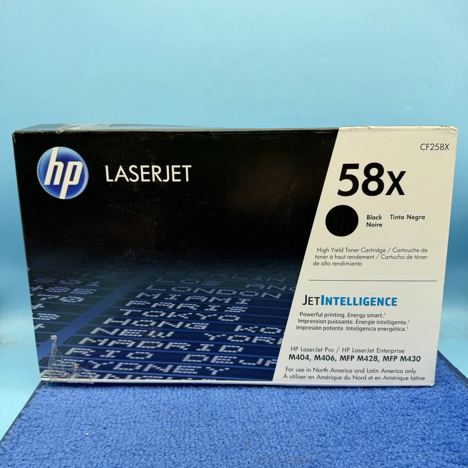 HP 58X (CF258X) Black High Yield Toner Cartridge For HP LaserJet