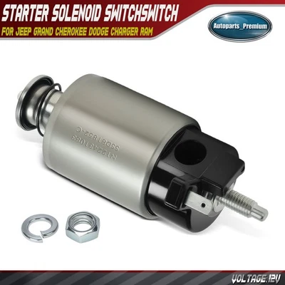 Interruptor solenoide de arranque 12V para Jeep Grand Cherokee Dodge Charger Durango Ram Foto 1 de 4
