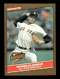 Donruss Highlights 26 Roger Clemens 1986 nuovo con scatola o migliore BXCP57 - Foto 1 di 2
