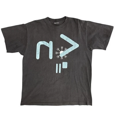 Nine Inch Nails NIN Vintage 1995 Dissonance Tour T-Shirt Black XL - Image 1 of 4