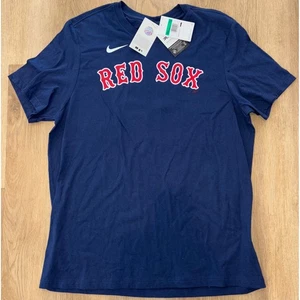 NWT Men's Boston Red Sox Devers #11 Nike Tee - XL - Navy Blue - Picture 1 of 5