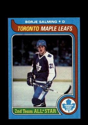 1979-80 Topps #40 Borje Salming Toronto Maple Leafs NM - Image 1 of 2