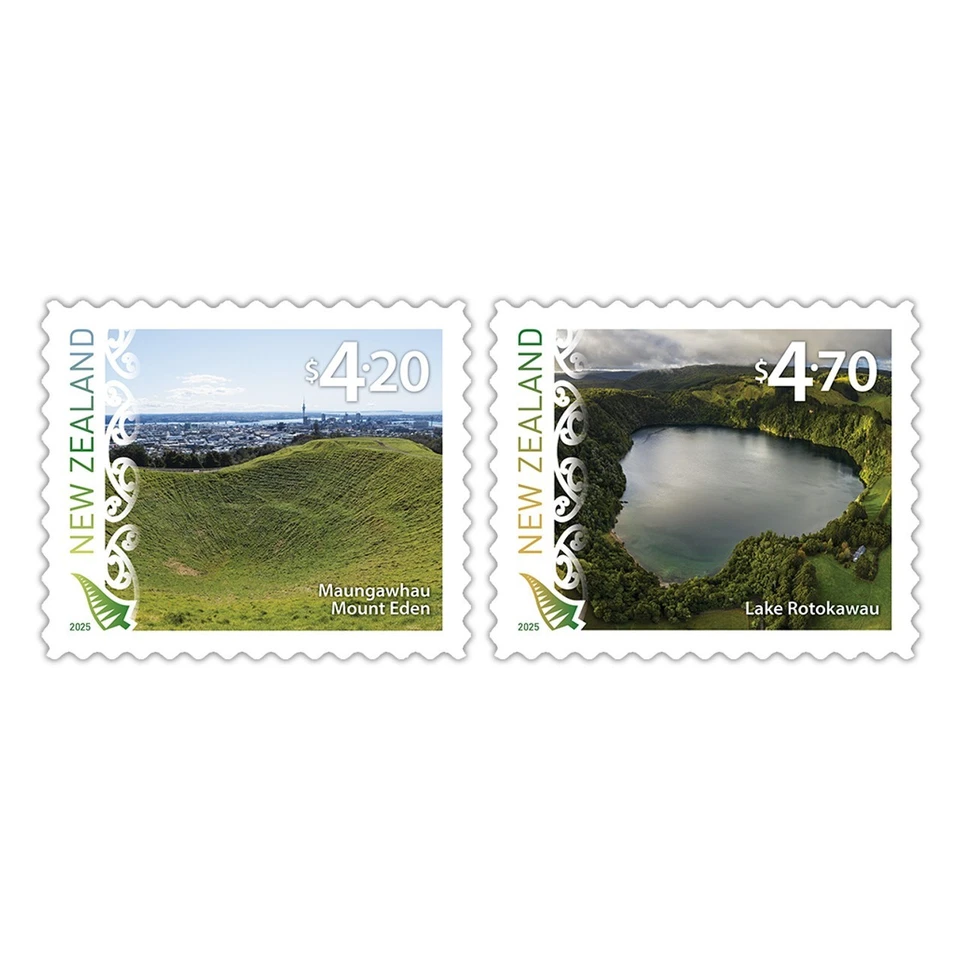 Nueva Zelanda 2025 Scenic Definitives 'Autoadhesivo' Como Nuevo MNH Set Foto 1 de 1