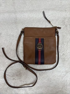 Tommy Hilfiger Women’s Bag Satchel Handbag Leather - Picture 1 of 3