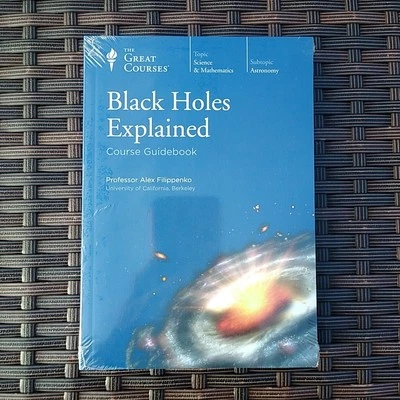 The Great Courses BLACK HOLES EXPLAINED 2 DVDs & Guidebook &  NEW SEALED - Image 1 of 3