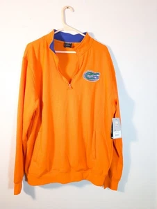 Colosseum Leichtathletik Florida Alligatoren gesticktes Logo Viertelreißverschluss Herren Large neu - Bild 1 von 8