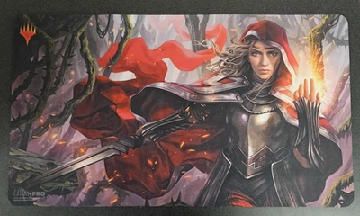 MTG Throne of Eldraine Rowan Playmat - Used - Free Shipping! - Image 1 of 2
