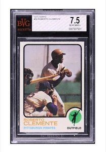 1973 Topps Roberto Clemente #50 BVG 7.5 Nr-Mint + Set Break Pittsburgh Pirates  - Bild 1 von 3