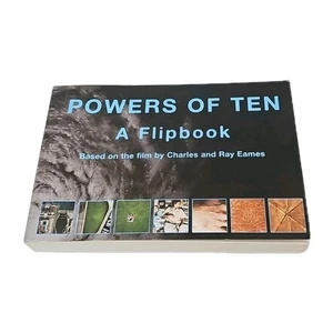 Powers of Ten : A Flipbook by Charles Eames (1998, Trade Paperback) - Picture 1 of 6