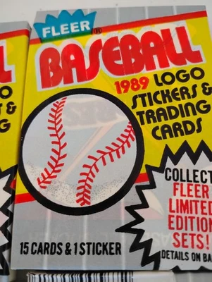 20 Sealed Packs 1989 Fleer Baseball All From Case # 83592 If Pulled Ripken FF - Image 1 of 4