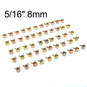Wholesale 50pcs 5/16 8mm Spring Clip Fuel Oil Line Silicone Vacuum Hose// Clamp - Picture 1 of 12