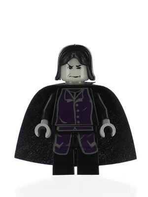 Lego Professor Severus Snape 4709 4705 4733 Glow Head Harry Potter Minifigure - Image 1 of 3