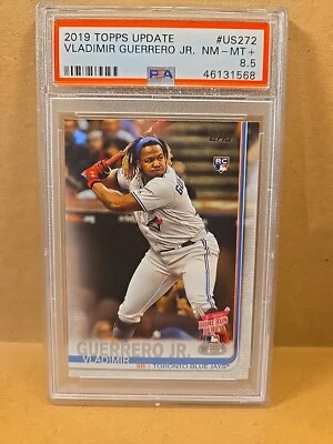 2019 Topps Baseball Update Series Vladimir Guerrero Jr Home Run Derby psa 8.5 - Image 1 of 3