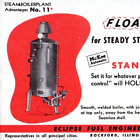 1948 Mckee Eclipse Fuel Engineering Boiler Calendar Ink Blotter Rockford Il