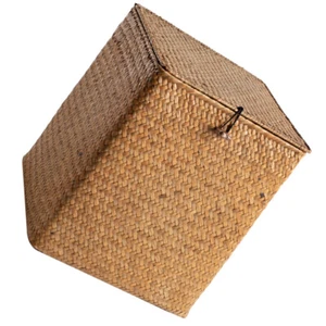 Picnic Basket Vintage Storage Box Vintage Storage Case Storage Case Storage Box - Picture 1 of 12
