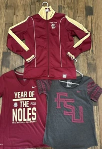 Florida State Seminoles Jacket Women’s S FSU Full Zip Nike Football College NCAA - Picture 1 of 20