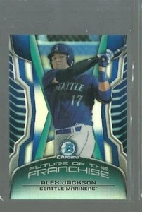 2014 Bowman Chrome Draft  Mini Blue Refractors #FFAJ Alex Jackson (ref 73005) - Picture 1 of 1