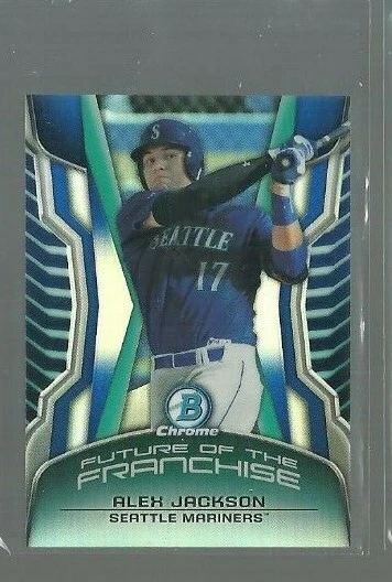 2014 Bowman Chrome Draft  Mini Blue Refractors #FFAJ Alex Jackson (ref 73005) - Image 1 of 1