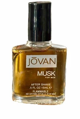 Colonia para después del afeitado Jovan Musk para hombres .5 fl oz/15 ml Foto 1 de 4