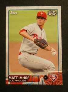 2015 Topps Pro Debut, GCL Phillies - MATT IMHOF