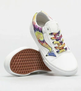 VANS Herren Old Skool Wrap Sneakers IN Weiß Mehrfarbig Größe 9 - Bild 1 von 10