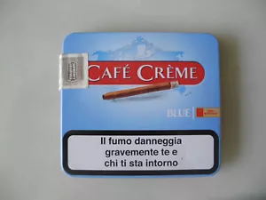 Henry Wintermans Cafe Creme Blue scatola sigari da collezione originale vintage - Imagen 1 de 3