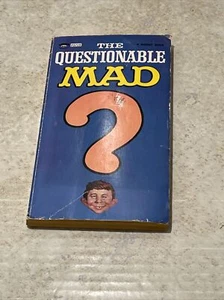 THE QUESTIONABLE MAD ~ VINTAGE 1967 HUMOR SATIRE CARTOON Book - Picture 1 of 4