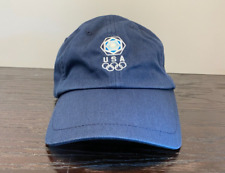 Nike Hat Women One Size Blue Torino Olympics 2006 USA Strapback Adjustable Logo