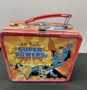 Vintage 1983 DC Super Powers Aladdin Lunch Box No Thermos - Picture 1 of 14