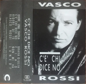 Vasco Rossi - C'È Chi Dice No (Swiss Edition 1987) Cassette PROMO - Picture 1 of 3
