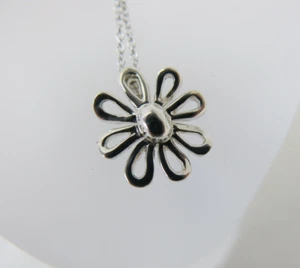 Tiffany & Co. Paloma Picasso Flor Margarita Colgante Collar 15.6" Plata 925 - Imagen 1 de 19