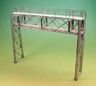HO Scale Steel Frame Signal Bridge Kit (2020) - Image 1 of 4