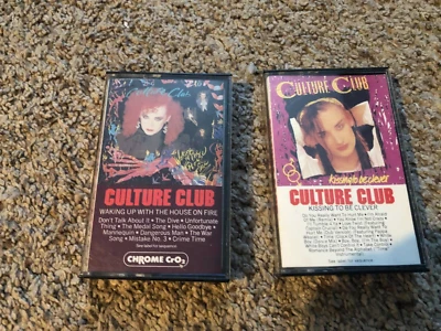 (2) Vintage Culture Club Cassette Tapes - Kissing To Be Clever & Waking Up House - Imagem 1 de 4