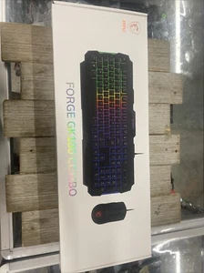 MSI FORGE GK100 COMBO Gaming Keyboard & Gaming Mouse, 6-Mode RGB, up to 6,400 DP - Picture 1 of 6