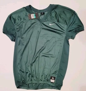 Nike Stock Vapor Mesh Football Practice Jersey Men's XL Dark Green 908727-341 - Picture 1 of 3