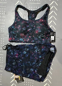 AVIA Damen geformter Cup Sport-BH & Laufshorts mit Fahrradfutter, L (12-14) - Bild 1 von 4