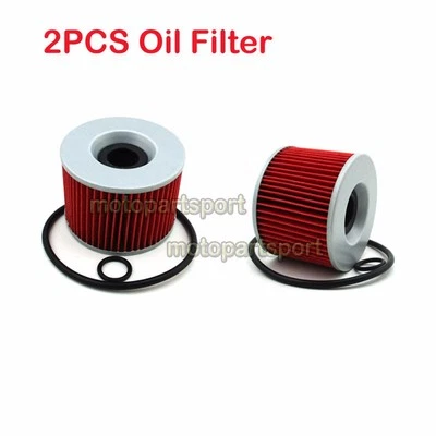 2x Filtro de aceite para YAMAHA XJR1200 XJR1300 FZX700 FZ750 FZR750 FZR750R FJ1200 Foto 1 de 4