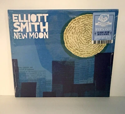 ELLIOTT SMITH new moon 2Lp FROSTED BLUE COLOR Vinyl DOUBLE Record , SEALED / NEW - Image 1 of 3