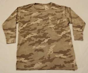Jenni Intimates Women's Supersoft Pocket Sleepshirt JJ4 Toffee Candy Camo Large - Picture 1 of 3